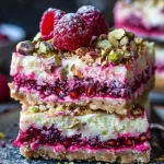 Heavenly Raspberry Pistachio Bars: A Delightful Treat