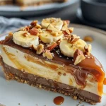Almond Crust Cheesecake: Banana Caramel Delight