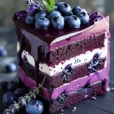 Blueberry Chocolate Cake Recipe: Indulgent Treat