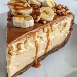 Banana Caramel Nut Cheesecake Recipe - Easy & Tasty
