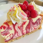 Raspberry Ripple Cheesecake Slice Recipe Guide