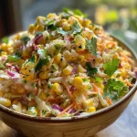Mexican Street Corn Coleslaw Recipe | Fresh & Zesty