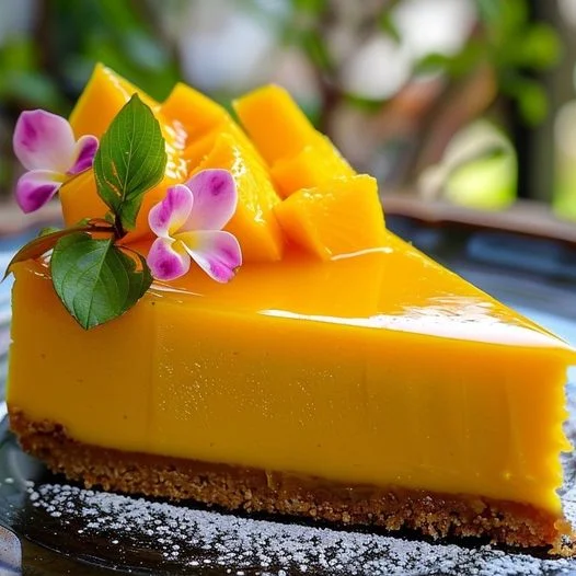 Mango Cheesecake Delight Recipe: Tropical Dessert Bliss