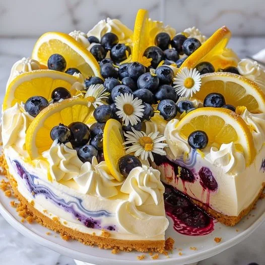 Lemon Blueberry Cheesecake: Summer's Best Treat