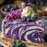 White Chocolate Blueberry Cheesecake Recipe