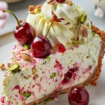 Lemon-Lime Cherry Pistachio Cheesecake Recipe | Delightful Dessert