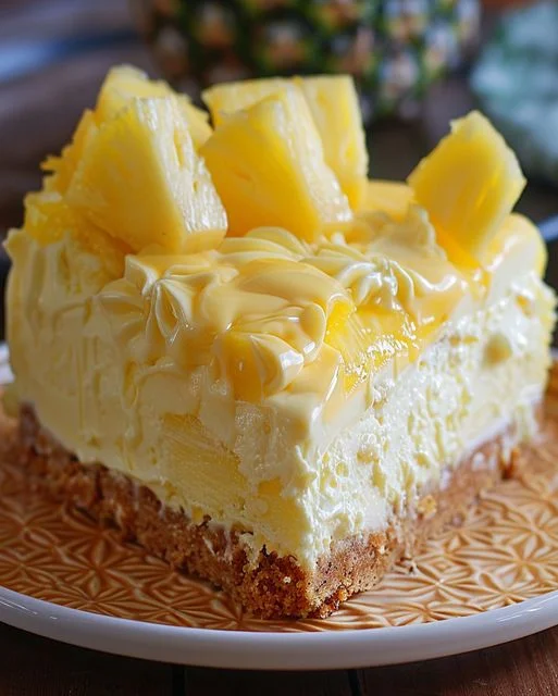 Pineapple Heaven Cheesecake Recipe: Easy & Delicious