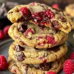 Raspberry Chocolate Chip Cookies - Irresistible Recipe