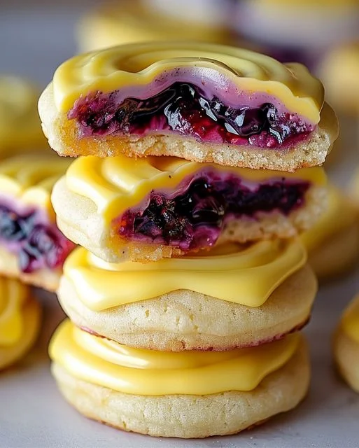 Blackberry Lemon Heaven Cookies Recipe | Easy and Delicious