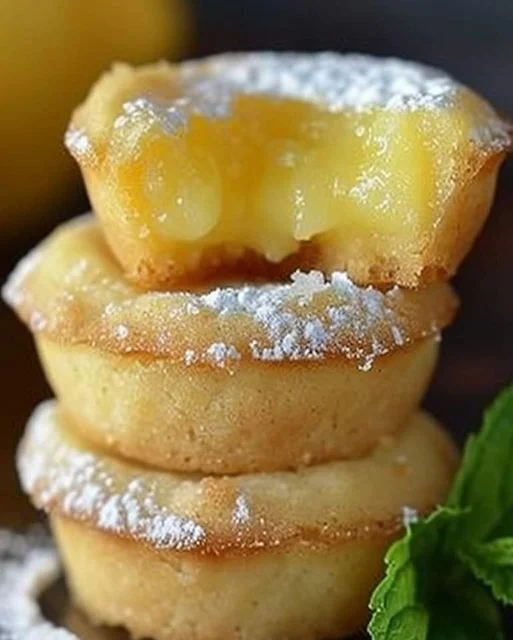 Lemon Bar Cookie Cups Recipe - Sweet & Tangy Delight