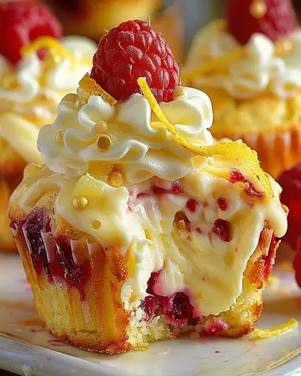 Raspberry Lemon Heaven Cupcakes - Easy and Delicious Recipe