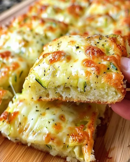 Cheesy Zucchini Breadsticks Recipe | Easy & Delicious
