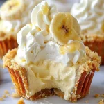 No-Bake Mini Banana Cream Pies - Easy & Delicious Recipe