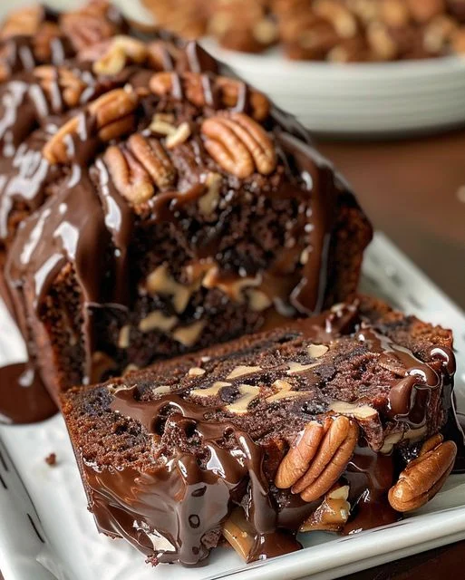 Gooey Chocolate Pecan Cake - Irresistibly Delicious Recipe