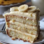 Banana Cake with Cream Cheese Frosting | Easy Recipe