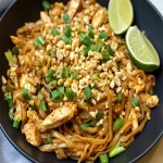 Chicken Pad Thai Recipe - Savory and Easy to Make at Home