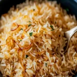 Savory Golden Onion Butter Jasmine Rice Recipe