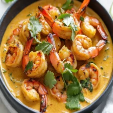 Thai-Style Coconut Curry Shrimp with Lemongrass and Ginger