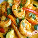 Spiced Coconut Curry Shrimp with Vegetables Recipe