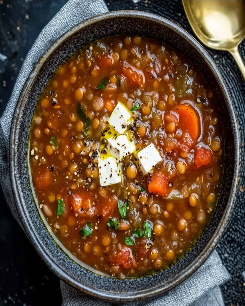 Greek Lentil Soup Recipe | Healthy, Vegan, and Delicious