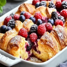 Luscious Berry Croissant Delight