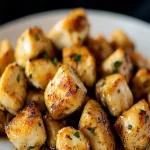 Garlic Butter Chicken Bites: Effortless One-Pan Delight