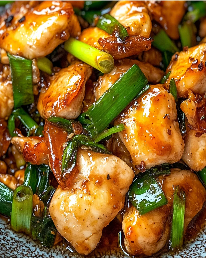 Asian-Inspired Scallion Chicken Stir-Fry | Easy Recipe