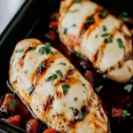 Garlic-Herb Chicken with Balsamic & Mozzarella Recipe