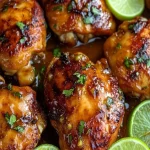 Sweet and Spicy Honey Lime Chicken with a Citrus Kick