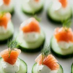 Smoked Salmon Cucumber Canapés - Easy & Elegant Recipe