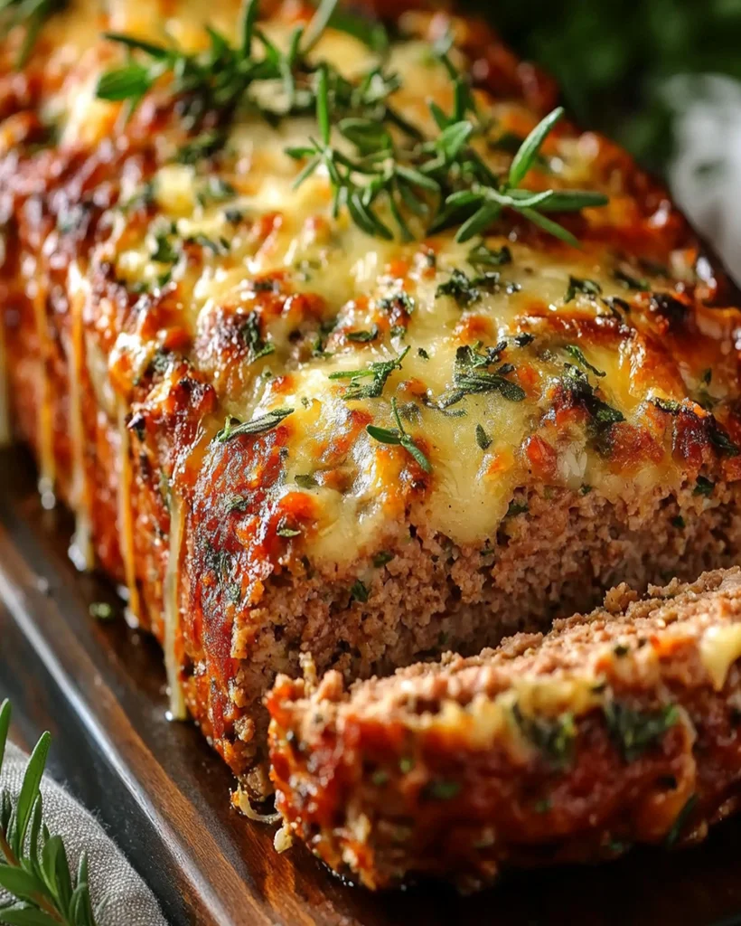 Golden Parmesan-Crusted Meatloaf Recipe: Delicious & Easy