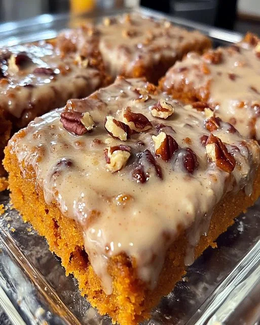 Sweet Potato Honeybun Cake with Pecans - Easy & Delicious Recipe