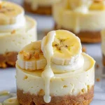 Mini Banana Pudding Cheesecakes | Easy Dessert Recipe