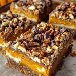 Pumpkin Cheesecake Heaven Bars - Easy Fall Dessert Recipe