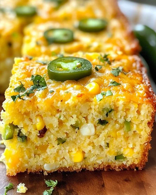 Jalapeño Cheddar Cornbread Recipe - Easy & Spicy Bread