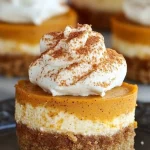 Mini Pumpkin Cheesecake Bites – Fall Dessert Recipe