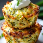 Parmesan Zucchini Potato Muffins – Easy Savory Recipe