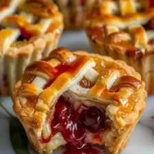 Cherry Cream Cheese Mini Pies - Easy & Delicious Recipe