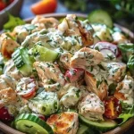 Tzatziki Chicken Salad: Fresh, Healthy, and Delicious