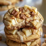 White Chocolate Caramel Chunk Cookies Recipe