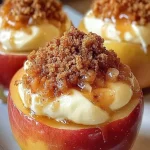 Cheesecake Stuffed Baked Apples Recipe - Easy Dessert