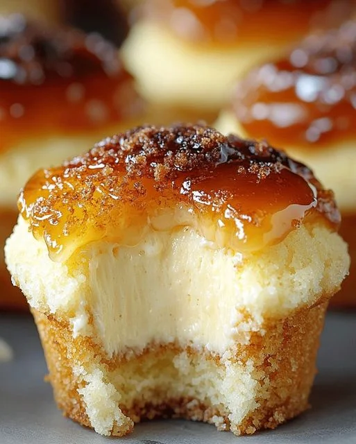 Vanilla Bean Crème Brûlée Cupcakes - Easy Recipe