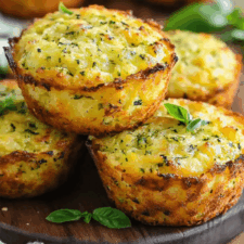 Parmesan Zucchini Potato Muffins – Easy Savory Recipe