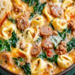 Sausage Tortellini Soup