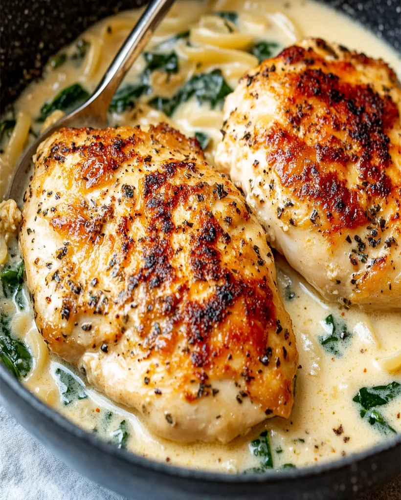 Classic Creamy Chicken Florentine Recipe | Easy Dinner