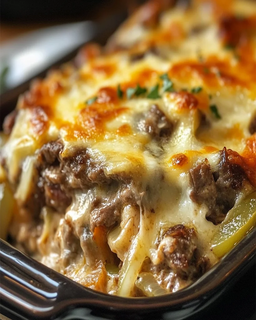 Cheesy Philly Cheesesteak Delight Recipe