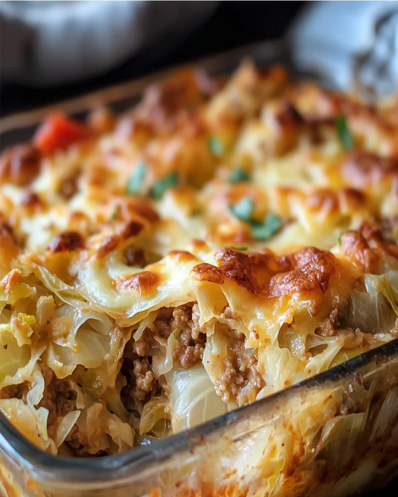 Hearty Cabbage Casserole Recipe - Comforting Classic Dish