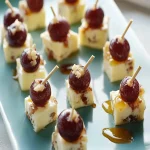 Grape and Cheese Bites | Elegant Appetizer Recipe