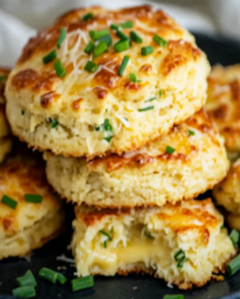 Savory Cheese and Chive Drop Scones Recipe: A Deliciously Easy Treat