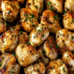 Sautéed Garlic Butter Chicken Bites with Fresh Herbs